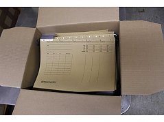 Ansicht der Hüllen im Karton