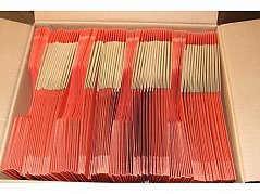 Ansicht der Taschen im Karton