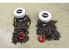 Ansicht Flaschenzüge