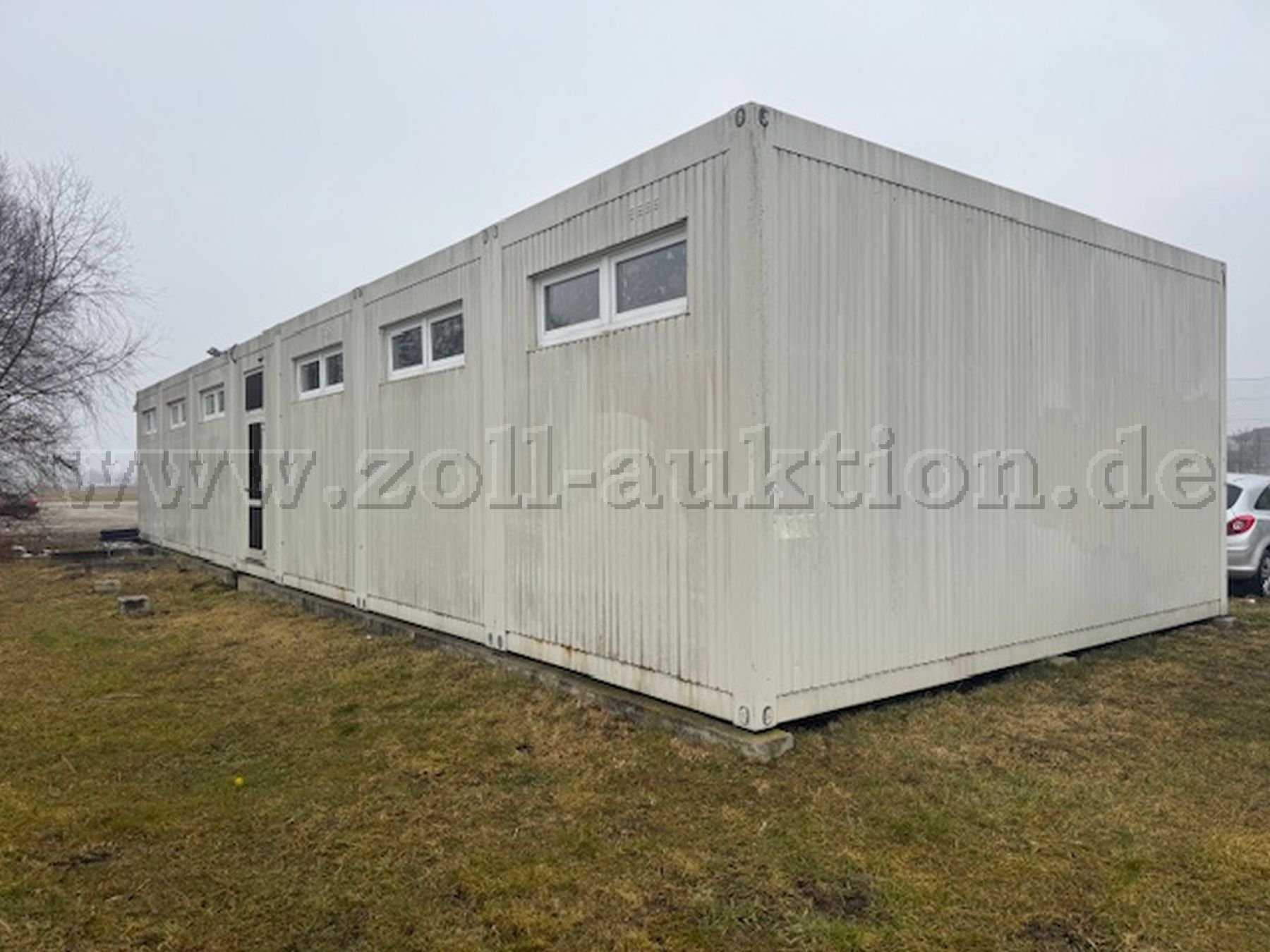 Containeranlage 1 Rückansicht