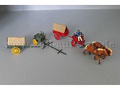 Kohlewagen Modelle um 1900, 1:87 Gesamtansicht