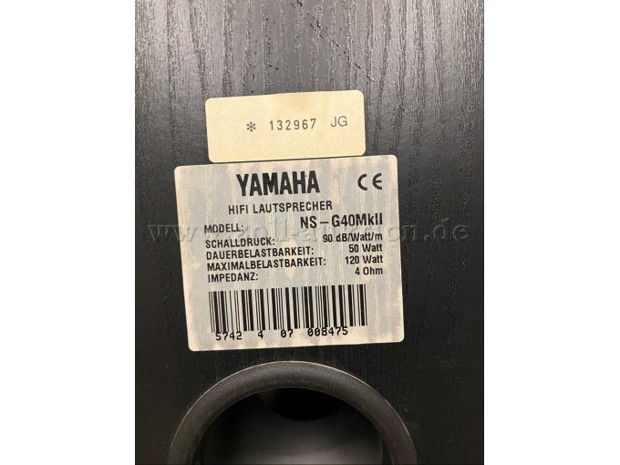 2 Lautsprecherboxen YAMAHA Modell NS-G40MKII (gebraucht) – foto 4 – kavel bij Zoll-Auktion, Mönchengladbach