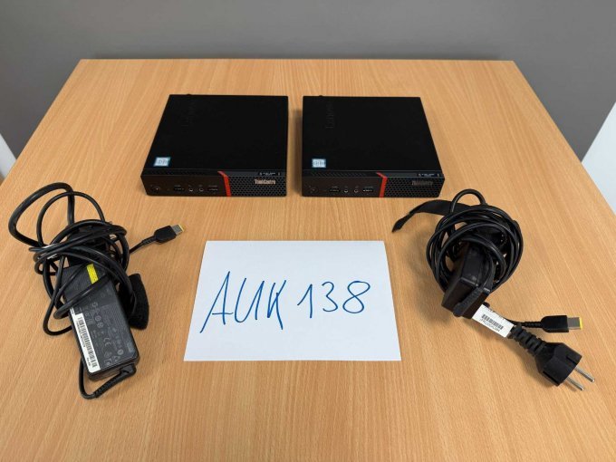 2x Lenovo ThinkCentre M700 Desktop-Mini PC mit Netzteilen