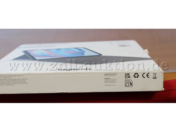 2 Logitech Combo Touch iPad Air 13-inch Keyboard Case - spanische Tastatur – foto 3 – kavel bij Zoll-Auktion, Aachen