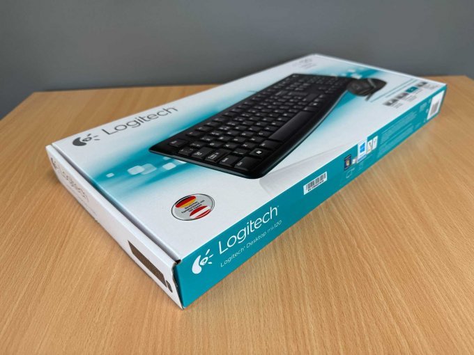 Logitech MK120 – Tastatur und Maus Set -OVP-
Ansicht von vorne