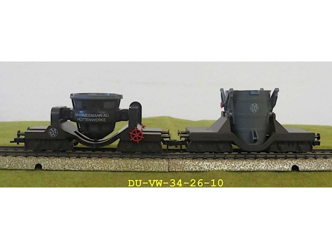 2 Märklin Roheisen- / Schlackenwagen 4478 und 4479 in der Baugröße H0 – foto 2 – kavel bij Zoll-Auktion, Emmerich am Rhein