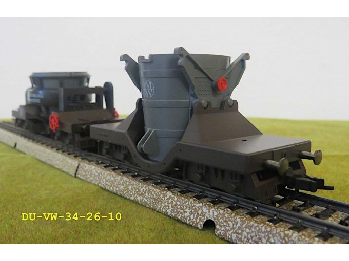 2 Märklin Roheisen- / Schlackenwagen 4478 und 4479 in der Baugröße H0 – foto 3 – kavel bij Zoll-Auktion, Emmerich am Rhein