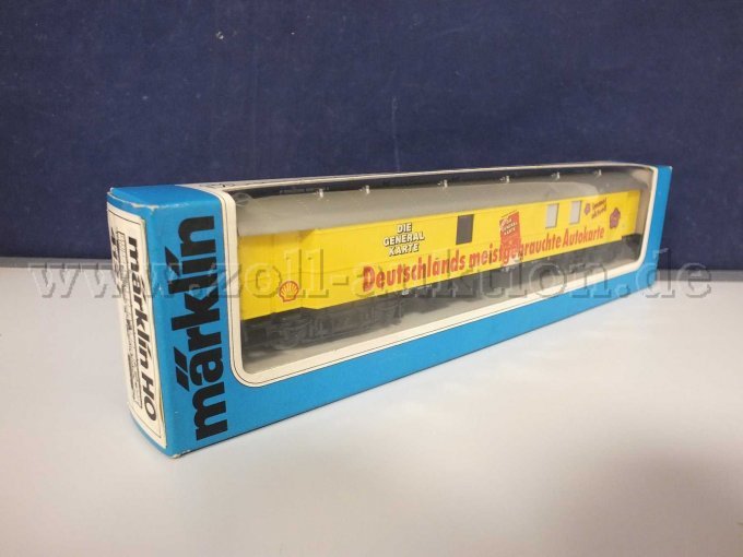 Seitliche Ansicht Ausstellungswagen" DIE GENERAL KARTE, Deutschlands meistgebrauchte Autokarte" in OVP