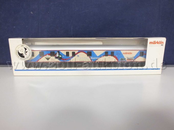 Fahrradwagen DB Vorderansicht "Naturpark Express" Obere Donau