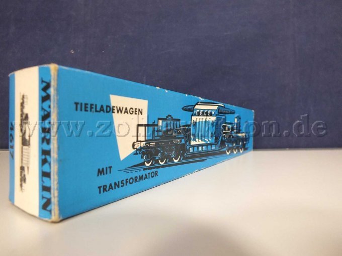 Detailansicht OVP schräg seitlich mit Beschädigungen Tiefladewagen 2