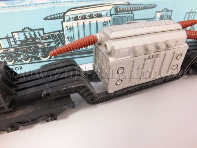 Detailansicht verbogene / fehlende Transformatorspulen Tiefladewagen 1