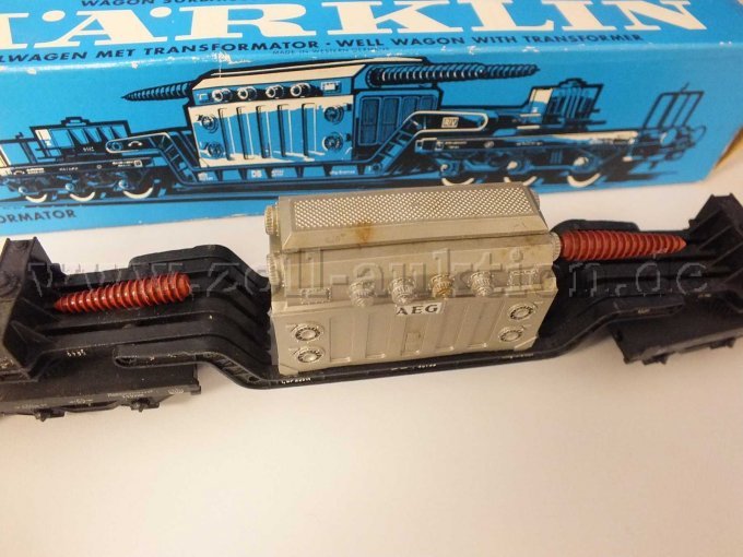 Detailansicht verbogene / fehlende Transformatorspulen Tiefladewagen 2