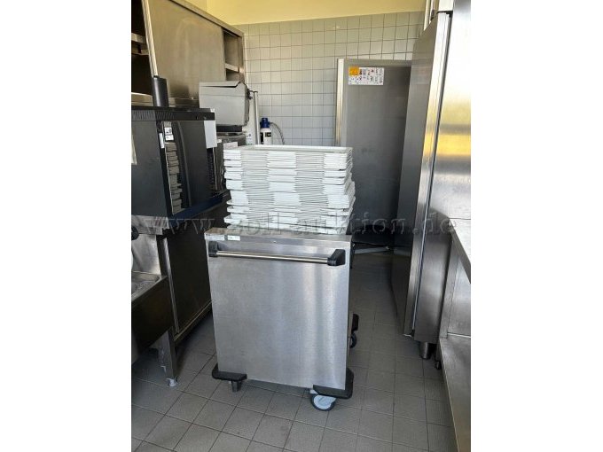 Tablettwagen (mit 80 Tabletts) - Rückansicht