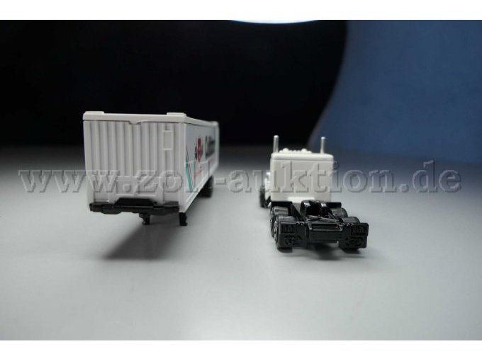 Majorette Sattelzug Colbitzer Heidebrauerei Ansicht von hinten zerlegt