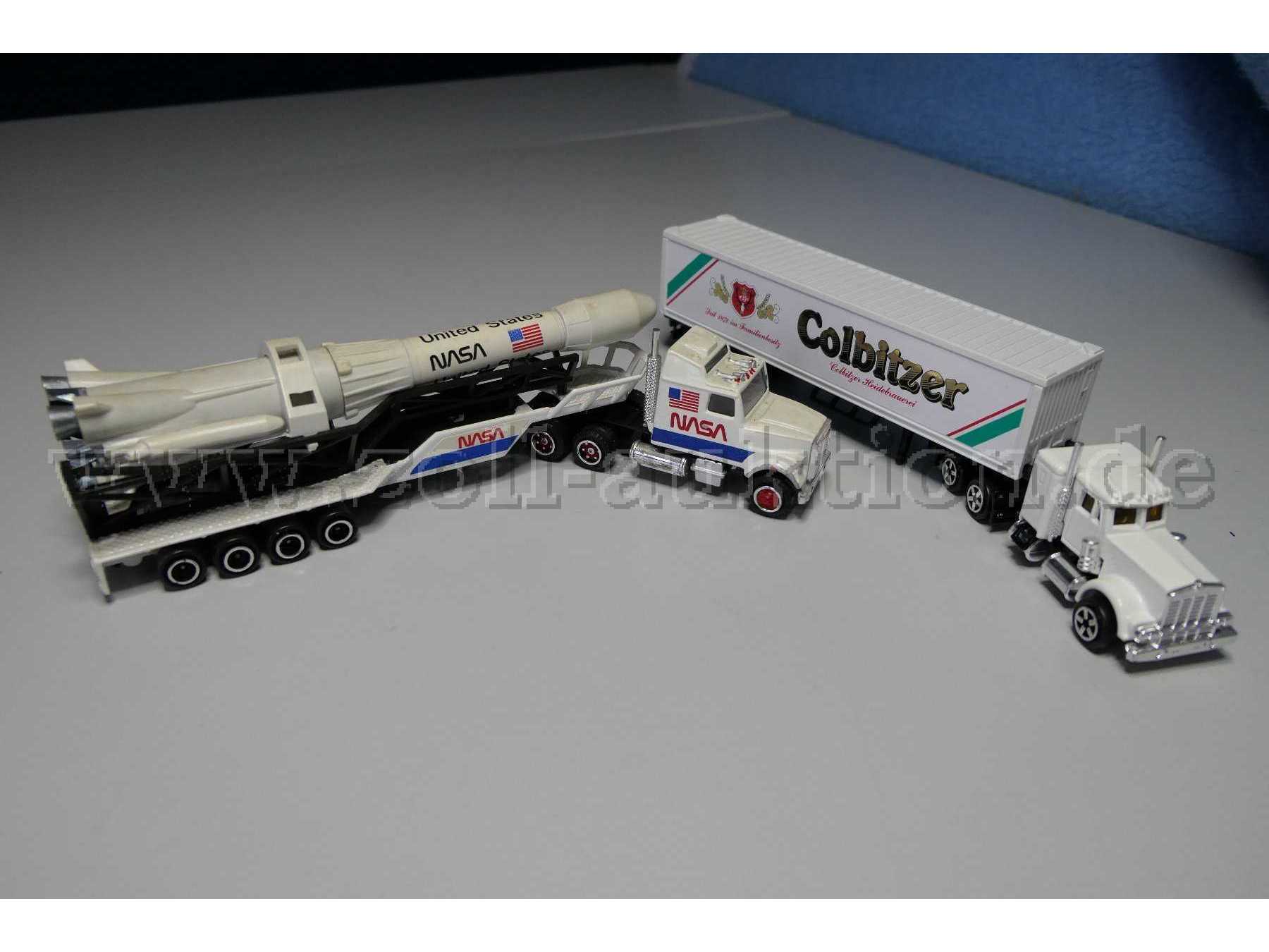 Majorette Sattelzüge, 1:87 Gesamtansicht