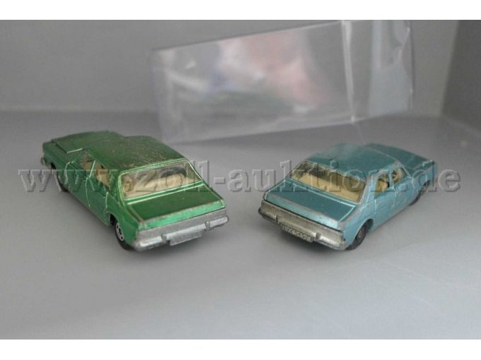 2 Matchbox-modellen: Ford Codiac MK.IV nr. 53, Ford Codiac KK.IV PAT APP nr. 53, schaal 1:64 – foto 3 – kavel bij Zoll-Auktion, Halle (Saale)