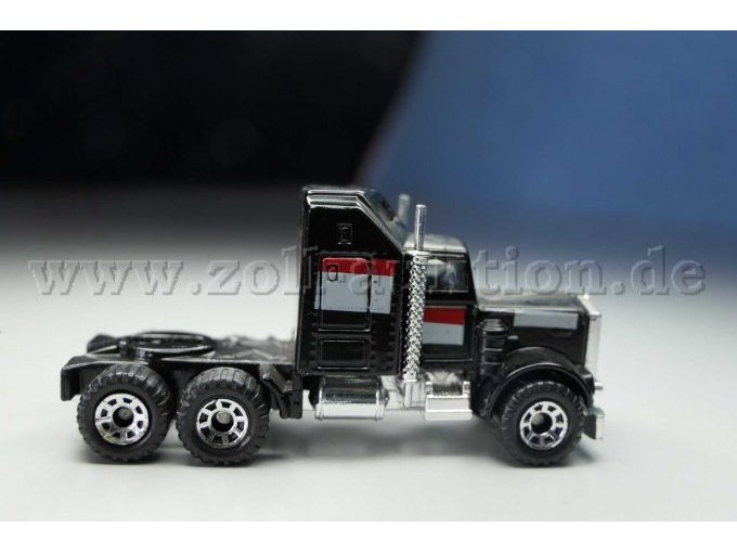 Matchbox Sattelzug Midnight Express Ansicht von der Seite zerlegt