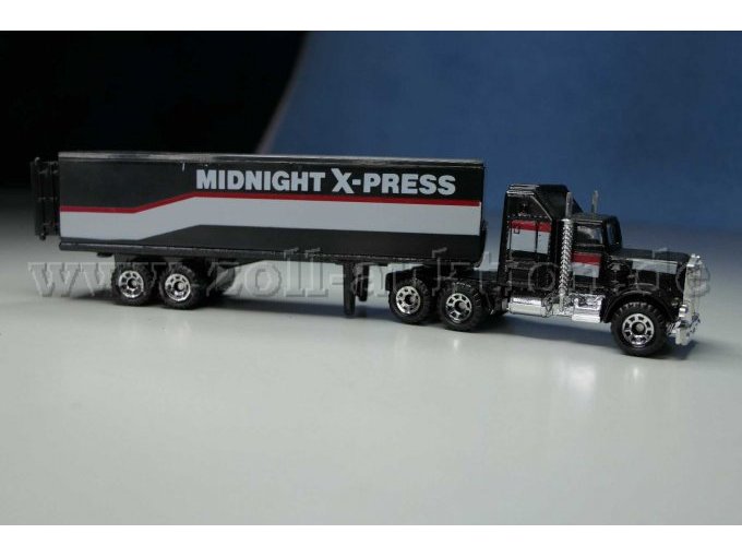 Matchbox Sattelzug Midnight Express Ansicht von der Seite