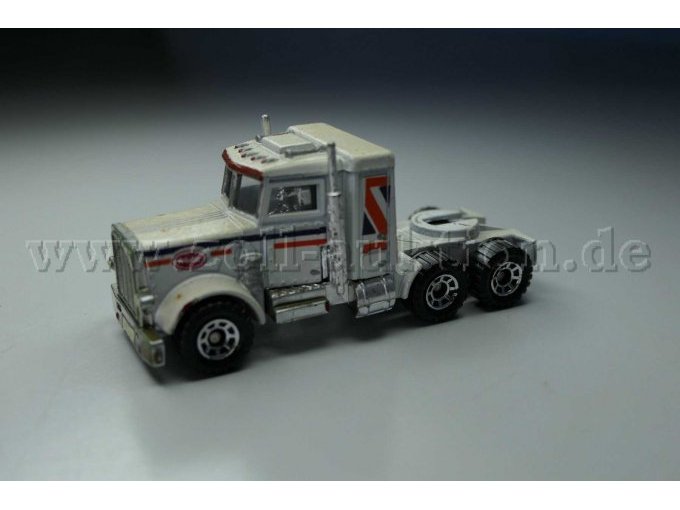 Matchbox Sattelzug mit zwei Containern Federal Express Ansicht von der Seite zerlegt