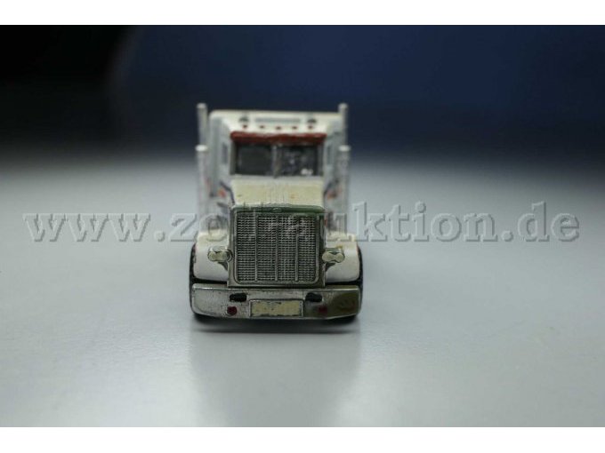 Matchbox Sattelzug mit zwei Containern Federal Express Ansicht von vorne zerlegt