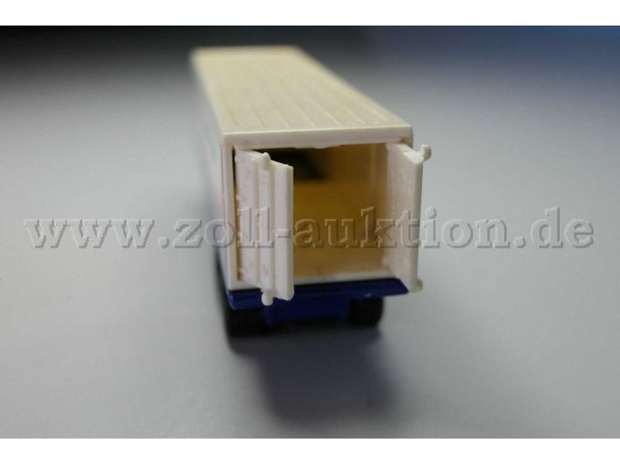 Matchbox Sattelzug Good Year Vector Ansicht von hinten