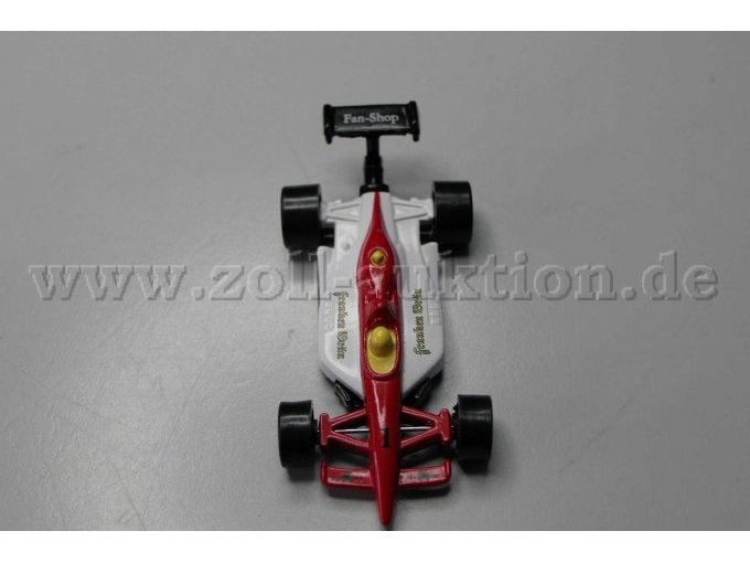 Matchbox Rennwagen Ansicht von oben