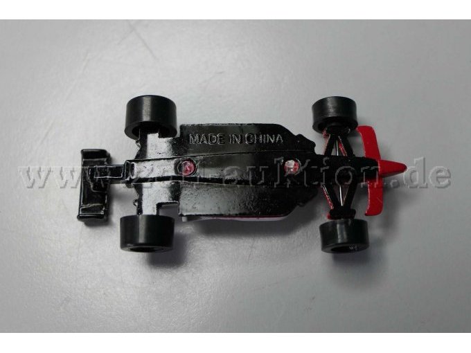 Matchbox Rennwagen Ansicht von unten