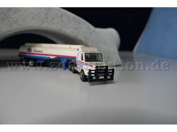 Matchbox Sattelzug Benzintransporter Amoco Ansicht von vorne