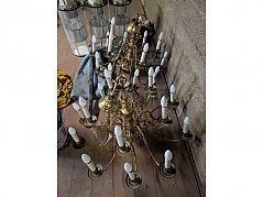 Beide Kornleuchter baugleich