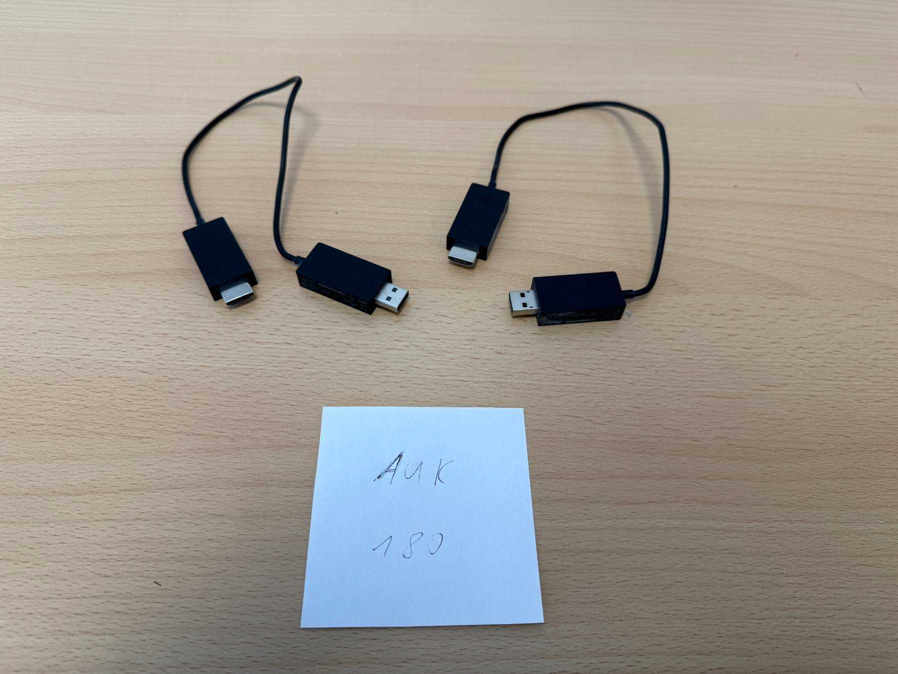 2x Microsoft Wireless Display Adapter – MIRACAST – Modell 1733