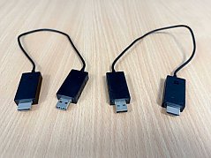 Microsoft Wireless Display Adapter – MIRACAST – Modell 1733 
Vorderseite