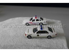 Busch 1:87 Modellauto 49011 und Herpa Mercedes Benz 600 SEL Gesamtansicht