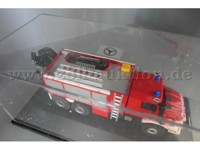 MB Zetros 6x6 Feuerwehr/ Schlauchboot Ansicht von oben