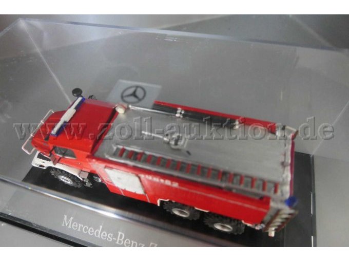 MB Zetros 6x6 Feuerwehr Ansicht von oben