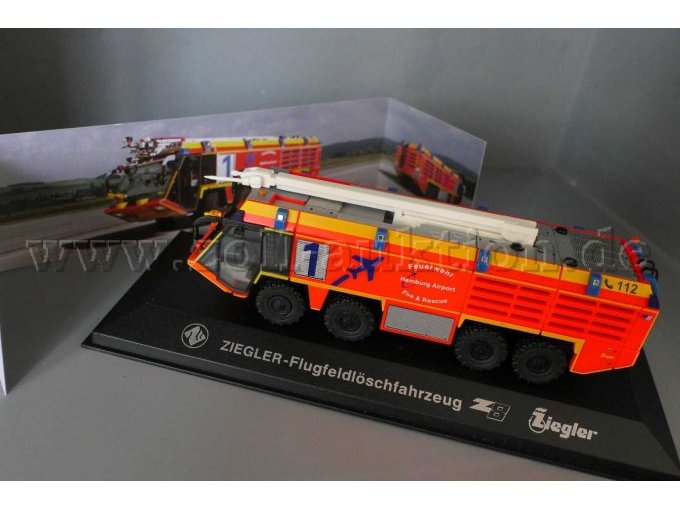 Ziegler-Flugfeldlöschfahrzeug Z8 Hamburg Ansicht von der Seite