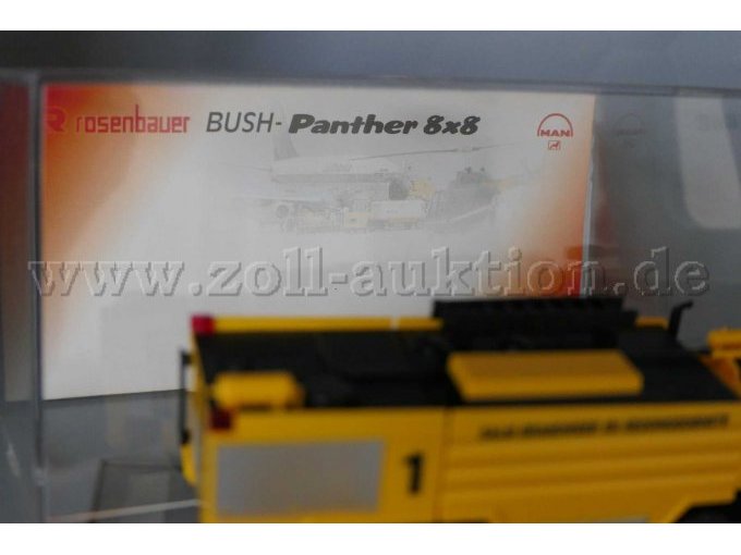 Rosenbauer Flughafenlöschfahrzeug Bush-Panther 8x8 Ansicht Aufsteller