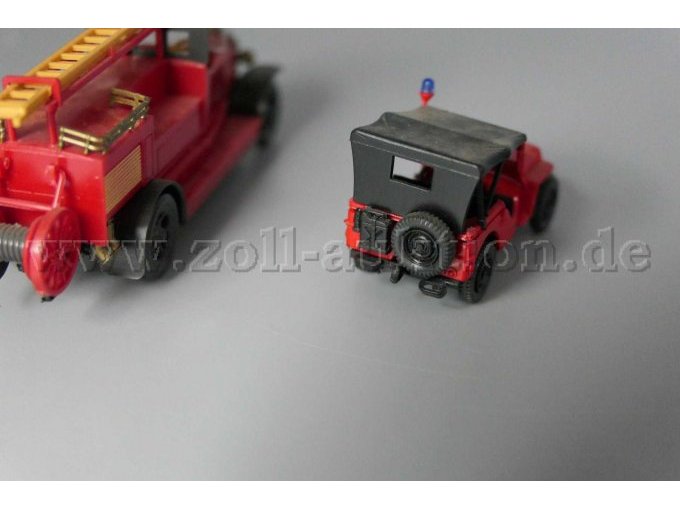 Jeep Ansicht von hinten