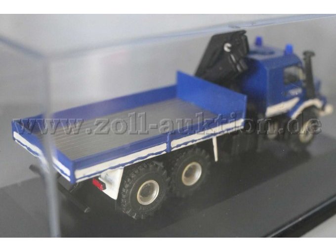 MB Zetros 6x6 THW Ansicht von der Seite