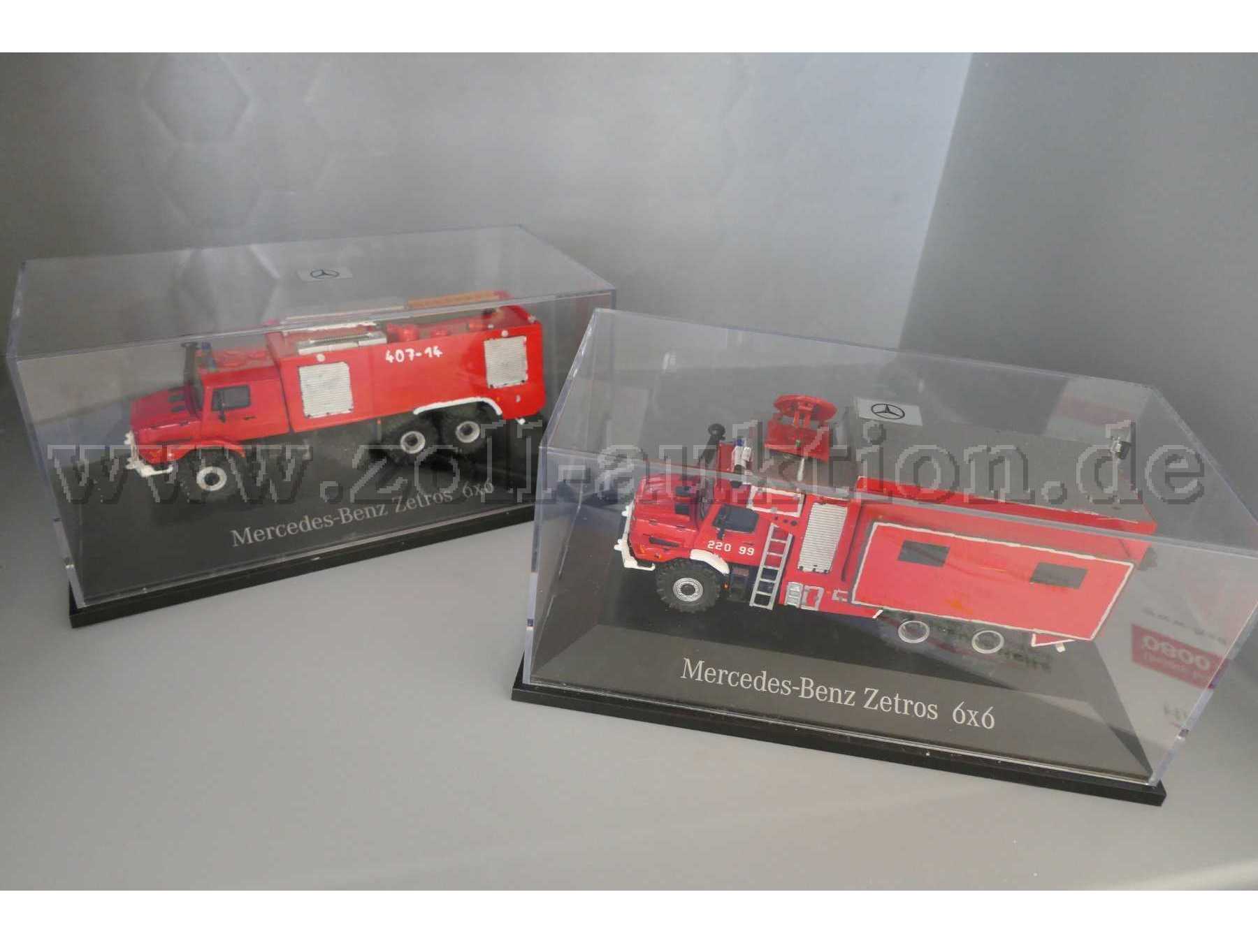 Die Zetros Feuerwehr fahrzeuge