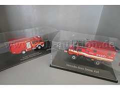 MB Zetros 6x6 Feuerwehr und MB Zetros 6x6 Feuerwehr, 1:87 Gesamtansicht