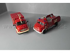 Wiking Mercedes Benz FHFW und Mercedes Benz FHFW, 1:87 Gesamtansicht von vorne