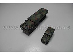 Modellfahrzeuge der Bundeswehr von Schuco und Roco, 1:87 Gesamtansicht