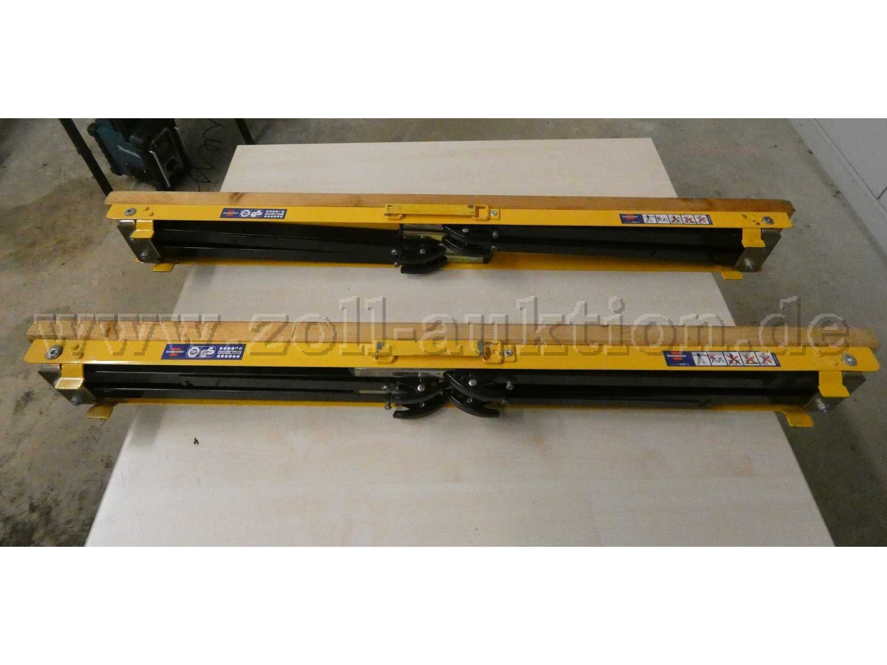 Böcke zusammengeklappt