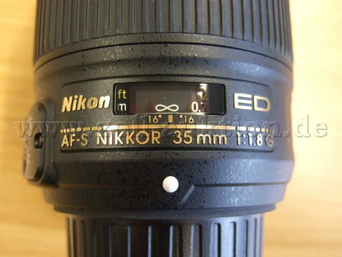 Nikon AF-S Nikkor 35 mm 1:1.8 Details