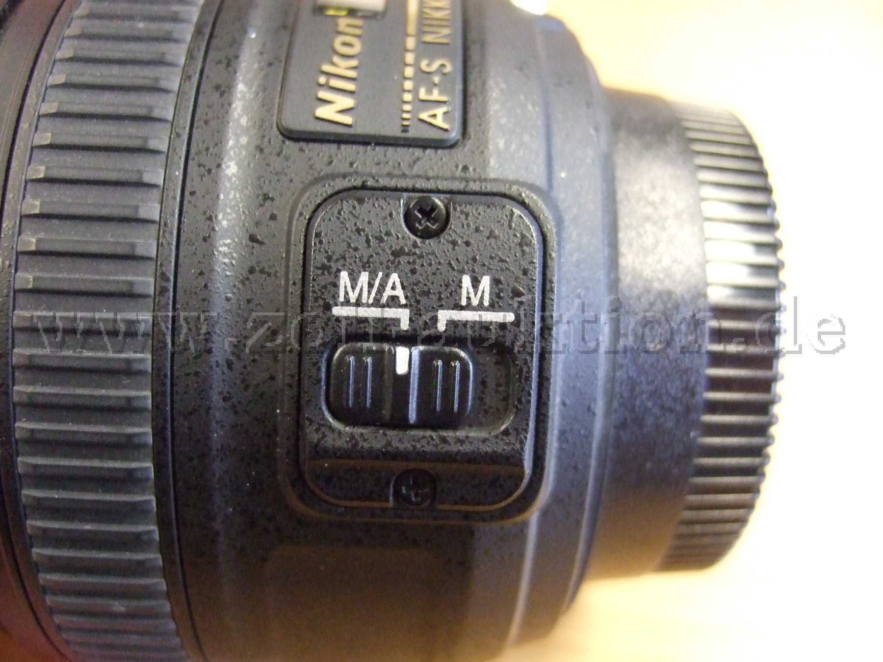 Nikon AF-S Nikkor 50 mm 1:1.8 Details