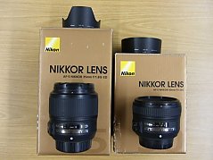 Nikon AF-S Nikkor 35 mm und 50 mm