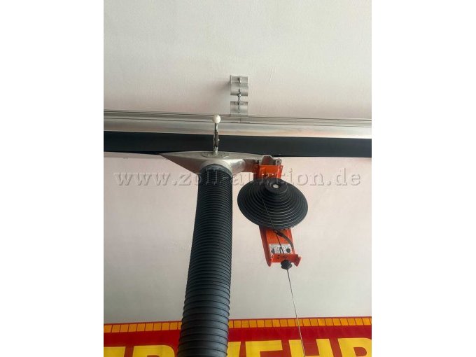 Absaugung Aufhängung Symbolbild