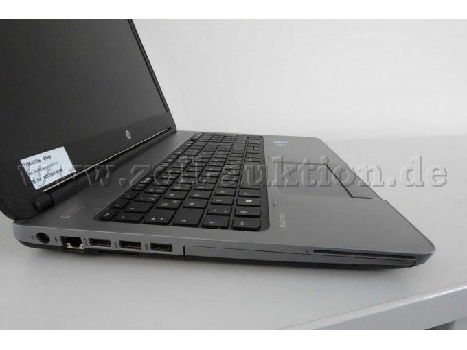 HP Probook 650 G1. Ansicht Anschlussleiste links