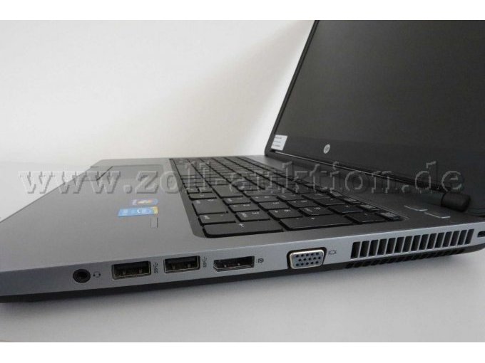 HP Probook 650 G1.  Ansicht Anschlussleiste rechts