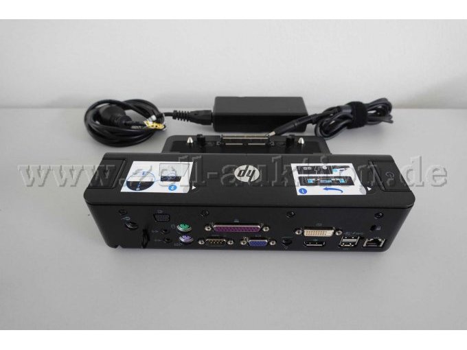 HP Probook 650 G1.
-Dockingstation- mit Netzteil
Rückansicht